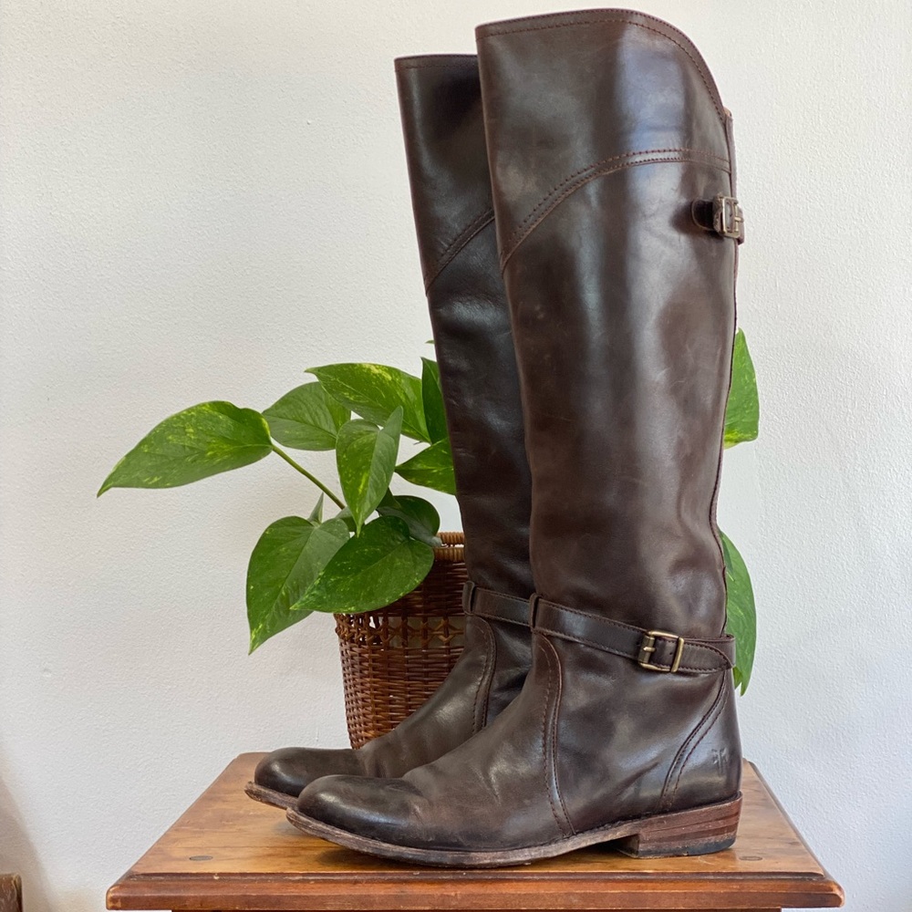 Tall Frye boots